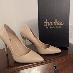 Charles David Cream High Heels